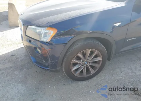 2014 BMW X3 xDrive28I from USA, damaged, VIN 5UXWX9C58E0D11699